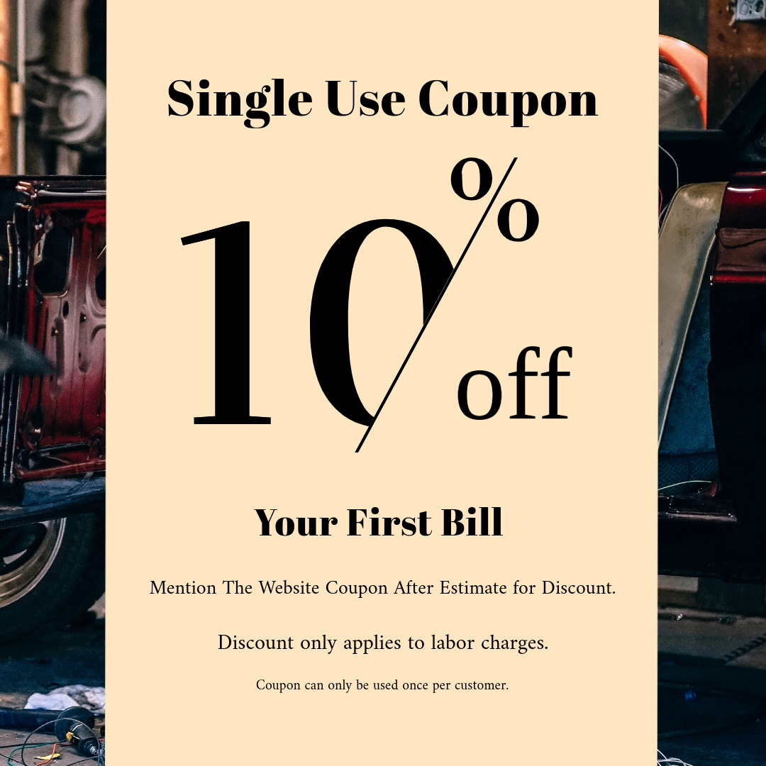 Mechanic Dad first time customer coupon for Gainesville, Florida.